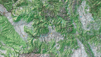 Relief map
