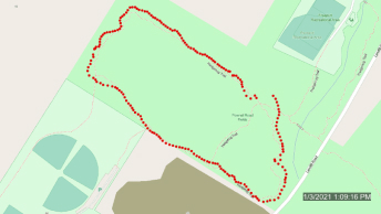 Map of greenspace 